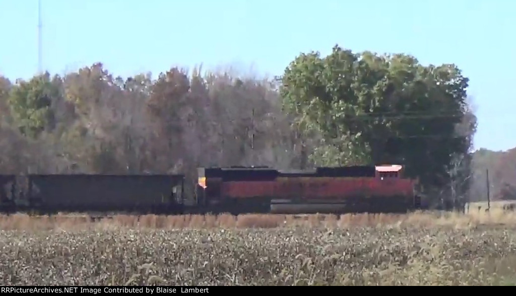 BNSF coal train